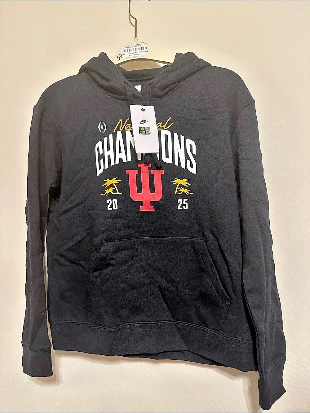 Nike Indiana Hoosiers College Football Playoff 2025 National Champions Locker